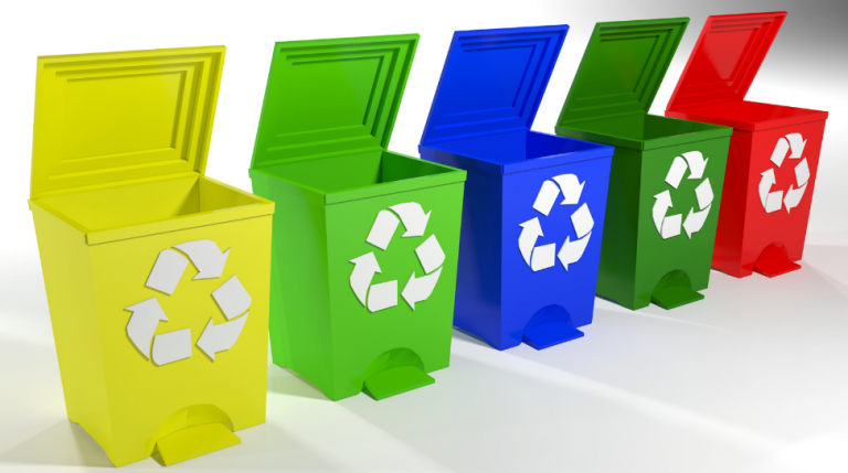 Different Types of Trash Bins